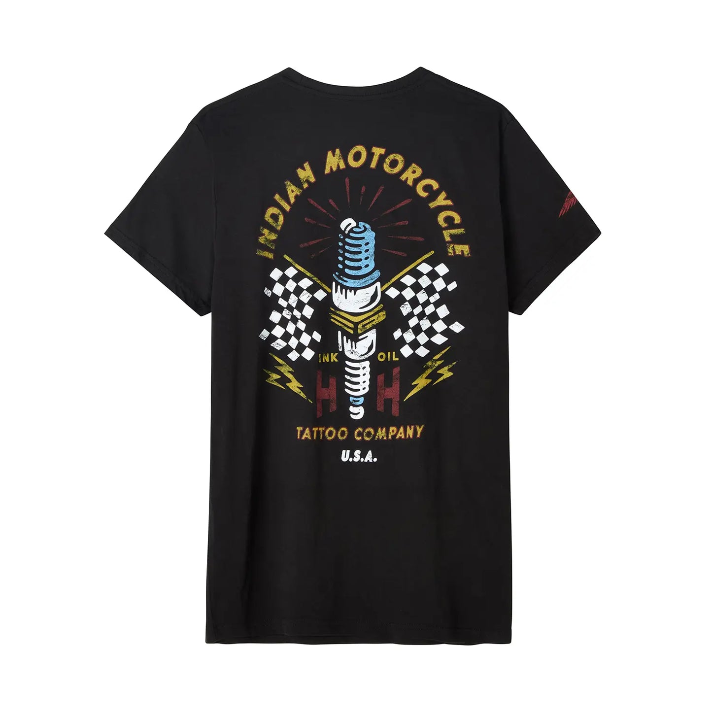 IMC X HH Spark Plug T-shirt, Black