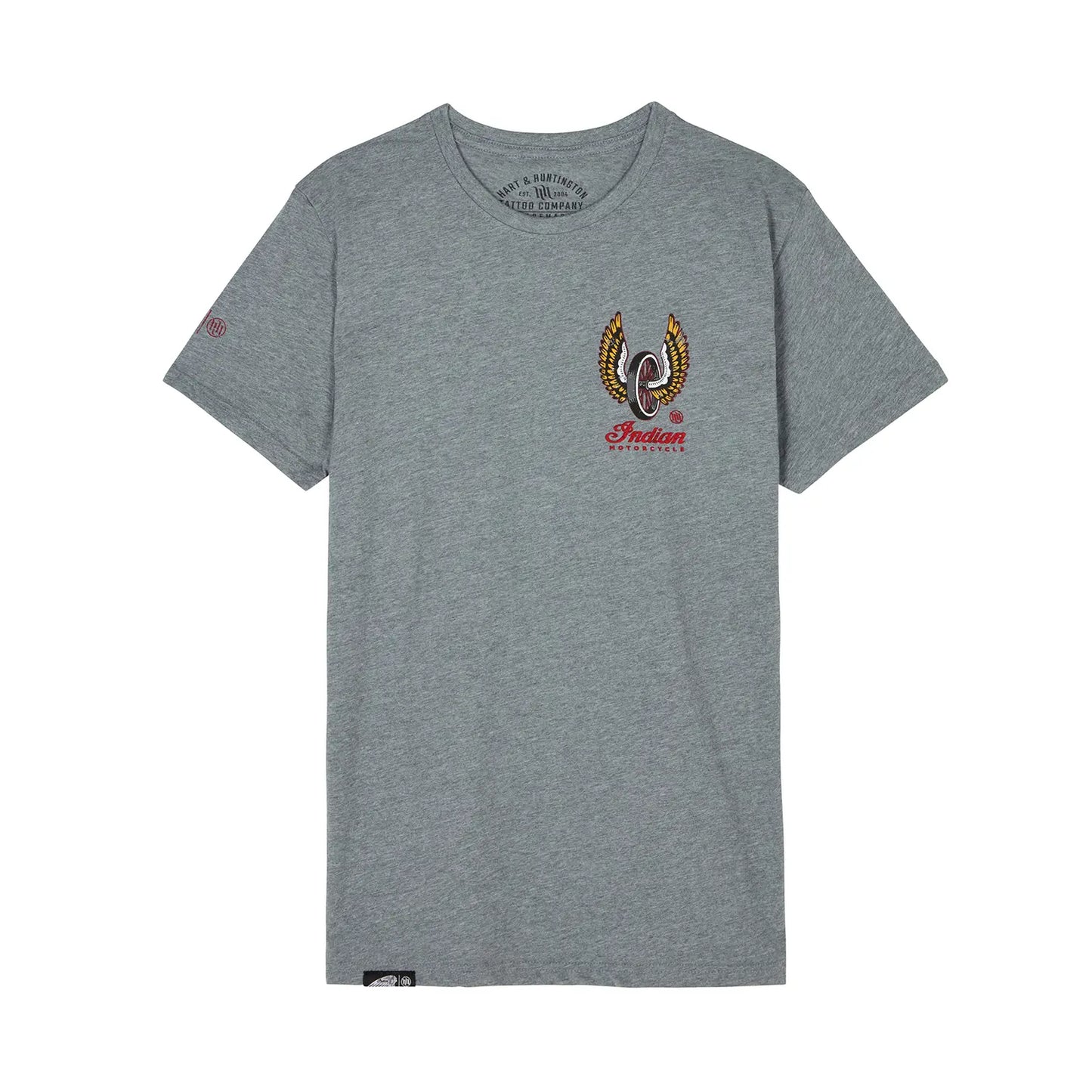 IMC X HH Winged Wheel T-shirt, Gray