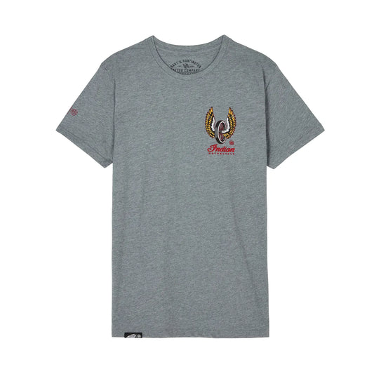 IMC X HH Winged Wheel T-shirt, Gray