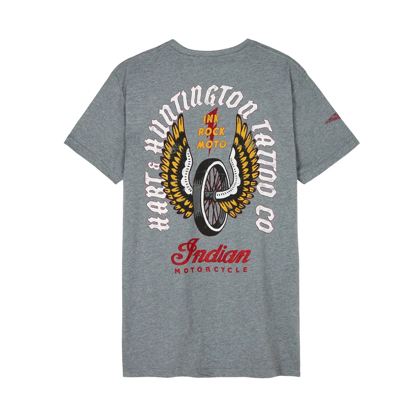 IMC X HH Winged Wheel T-shirt, Gray